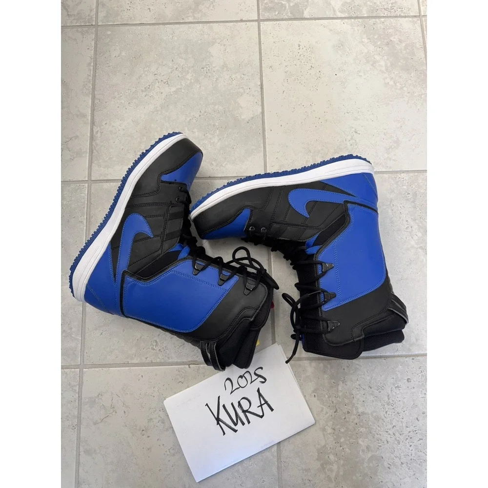 Nike Vapen Black Blue Snowboard Boots Men's Size 11 Fits like Sz 10.5 Brand New